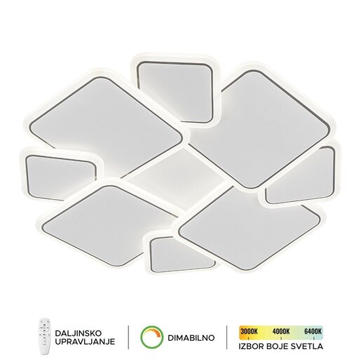 Forma LED plafonska lampa F2093-78C WH