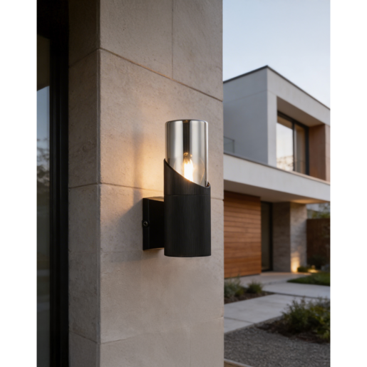 Forma Spoljna lampa PS4701 BK+SM