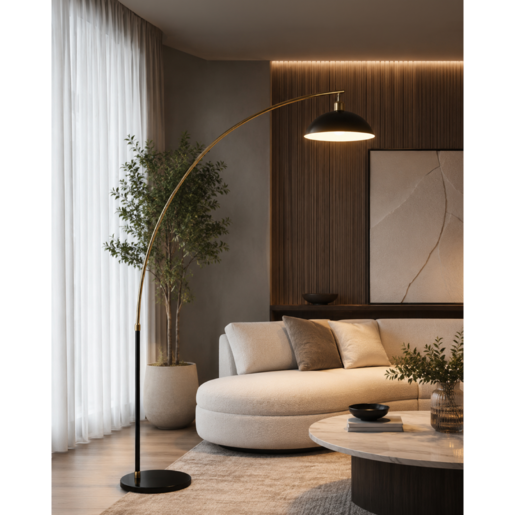 Forma Podna lampa F7135-1F BK+SG