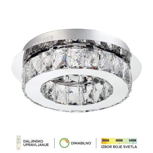 Forma LED plafonska lampa KP6001-20C