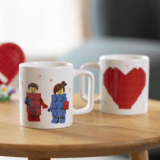 LEGO keramička šolja 300 ml: Ljubav 40450804