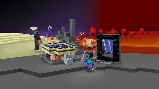 LEGO Putovanje kroz Neder i End portale 21584