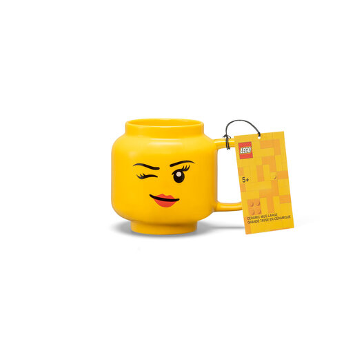 LEGO keramička šolja 530 ml: Devojčica koja namiguje 41460803