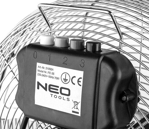 Podni ventilator 50W, prečnika 30 cm, 3 brzine NEO TOOLS 90-009