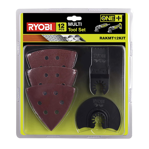 Set pribora za multifunkcionalni alat (renovator), 12 kom – RYOBI RAKMT12KIT