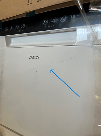 Candy mašina za pranje sudova CP 8F9FFW - OUTLET