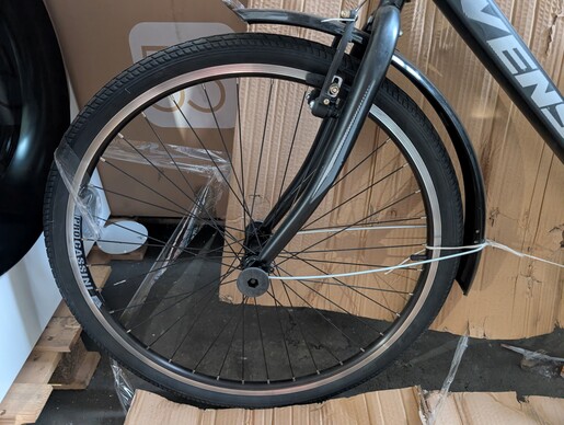 Bicikl venssini milano 26" crno sivi - OUTLET