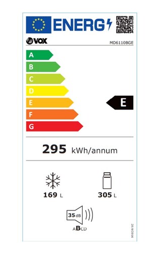 Vox side by side frižider MD 6110 XE OUTLET