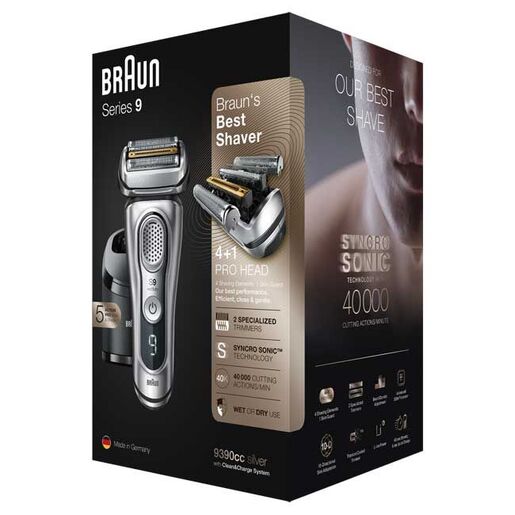 Braun brijač 9390cc silver OUTLET