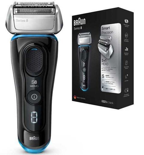 Braun brijač 8325s black/blue OUTLET