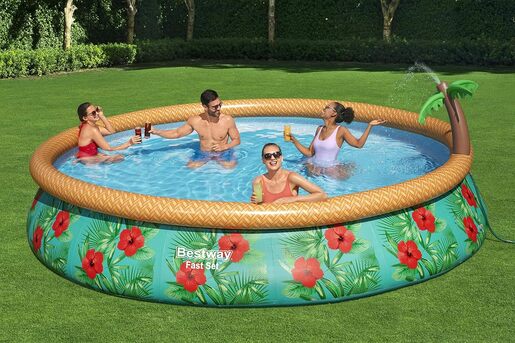 Bestway Fast set 57416 bazen za dvorište 457x84cm sa fontanom