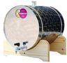 EZIO inox bačva  45 L - horizontalna (za rakiju)