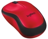 LOGITECH M220 Silent Wireless crveni miš