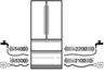 LIEBHERR side by side frižider CBNes6256