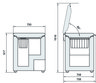LIEBHERR horizontalni zamrzivač GT2122