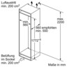 Bosch ugradni frižider KIR81AF30