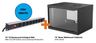 LAN Intellinet ormar zidni 9U/560mm 714808+PDU 713986 crni