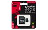 Memorijska kartica  Kingston SD MICRO 64GB HC  +ad UHS-I U3
