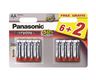 PANASONIC baterije LR6EPS/8BW -AA 8kom Alkaline Everyday Power