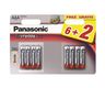 PANASONIC baterije LR03EPS/8BW-AAA 8kom Alkalne Everyday