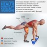 RING Kettlebell 8kg metal vinyl RX DB2174-8 blue