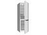Tesla Kombinovani frizider RC3100FHX,185x60,295 l,Frost Free