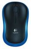LOGITECH Bežični miš M185 (Plavo/Crni)