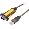 Adapter USB 2.0 na Serijski (RS232) sa kablom 1.5m, crni