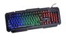 MS INDUSTRIAL Gejmerska tastatura FLARE (Crna)