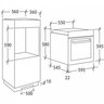 Candy ugradna rerna FCE 615 X/E