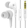 iLuv BBGUM3INWH iLuv BubbleGum Stereo Earphones (with Microp