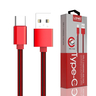 Siyoteam LS60 LDNIO Type C USB Cable, 1m, Red
