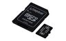 MICRO SD 16GB KINGSTON + SD adapter SDCS2/16GB