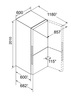 LIEBHERR  frižider CBNPgb 4855 - Premium + Crno staklo