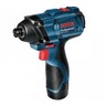 Bosch Professional GDR 120-LI akumulatorski udarni odvrtač (2x 1,5 Ah, AL 1210 CV, kofer)