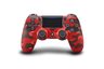 PS4 Dualshock Red Camouflage