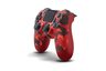 PS4 Dualshock Red Camouflage