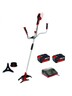 Einhell AGILLO akumulatorski trimer + GE-CH 1855/1 Li-Solo akumulatorske makaze za žbunje (2x3.0Ah)