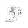 Whirlpool ugradna mašina za pranje sudova WIO 3T133 PLE