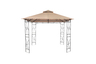 Metalna gazebo tenda – bež panama
