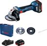 Bosch Professional GWS 180-LI 125mm akumulatorska ugaona brusilica (2x4.0 Ah, GAL 18V-40 EU, kofer)