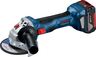 Bosch Professional GWS 180-LI 125mm akumulatorska ugaona brusilica (2x4.0 Ah, GAL 18V-40 EU, kofer)