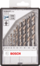 Bosch 10-delni Robust Line set burgija za metal HSS-G, DIN 338, 135°