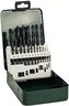 Bosch 19-delni set burgija za metal HSS-R, DIN 338