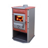 TimSistem Stove Peć na čvrsto gorivo, crvena