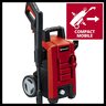 Einhell TC-HP 130 perač pod pritiskom + horizontalna četka + pribor