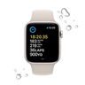 Apple Watch SE2 GPS 44mm, Starlight Aluminium Case, Starlight Sport Band - Regular