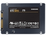 SAMSUNG 2TB 2.5" SATA III MZ-77Q2T0BW 870 QVO Series SSD