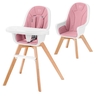 Kinderkraft stolica za hranjenje TIXI Pink (KKKTIXIPNK0000)
