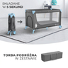 Kinderkraft prenosivi krevetac JOY Blue sa dodacima (KKLJOYBLU000AC)